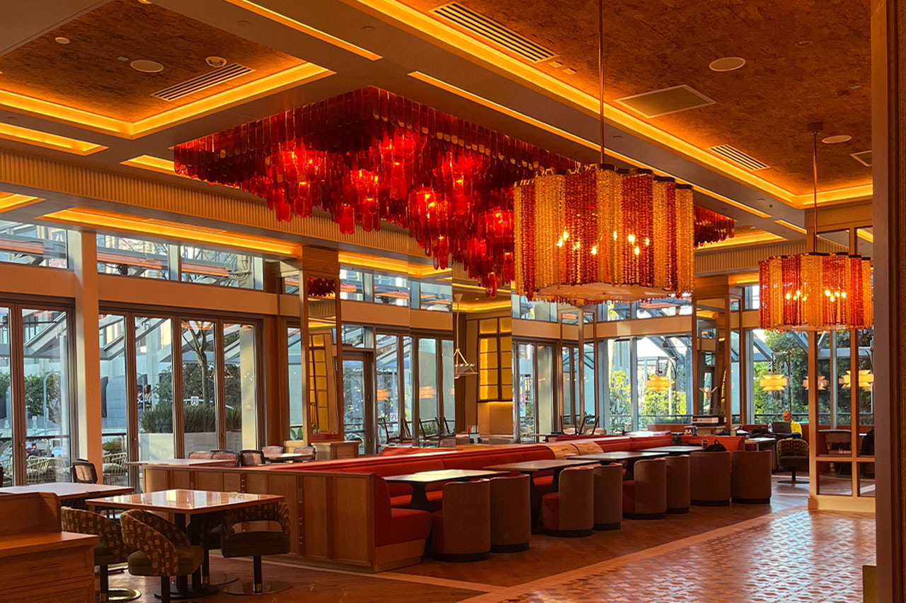 Bazaar Meat restaurant Ideoli lighting