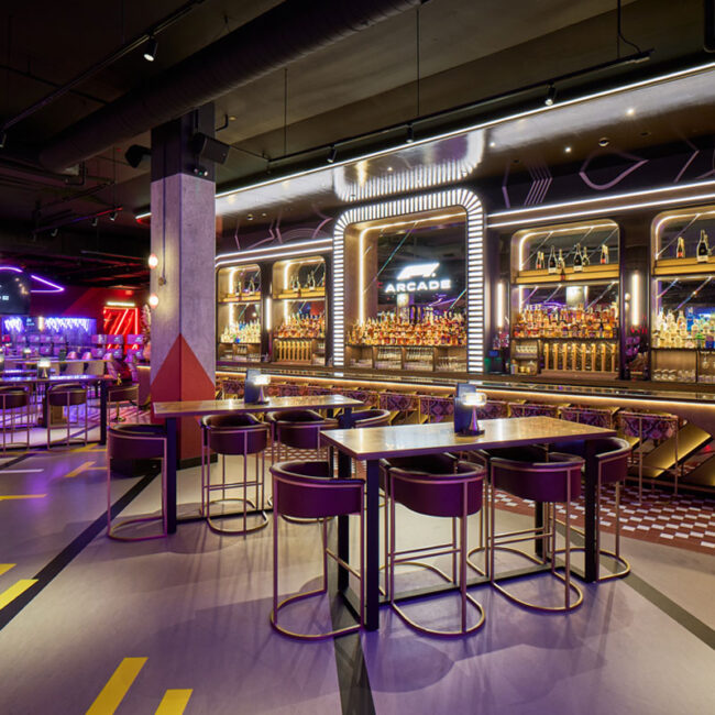 f1-arcade washington ideoli lighting portfolio