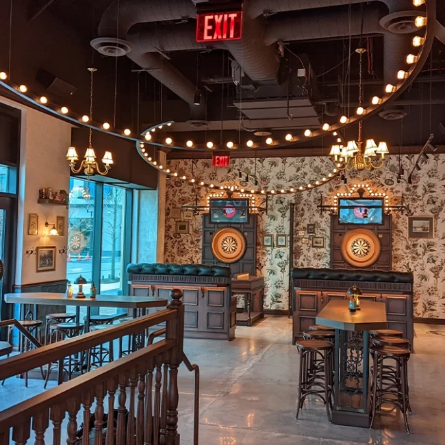 flight club darts ideoli lighting