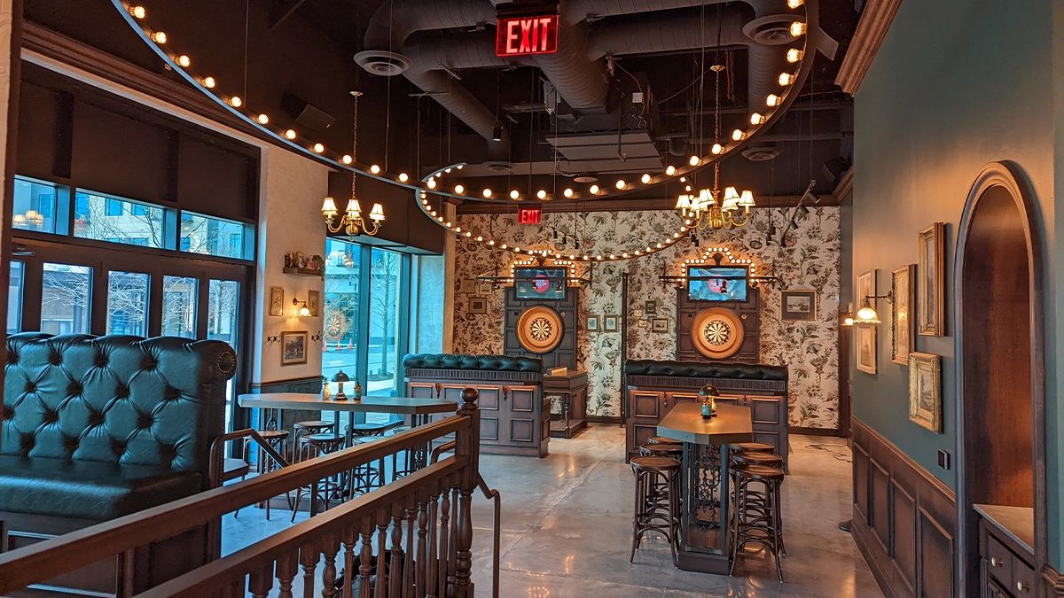 flight club darts ideoli lighting