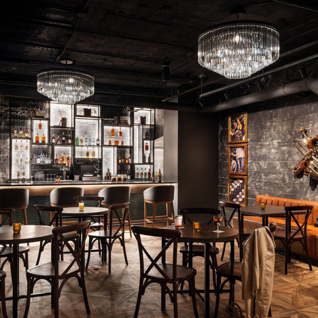 moxy hotel ideoli group lighting